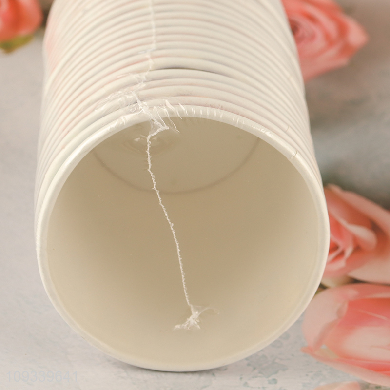 New product 24pcs round paper cup for birthday party
