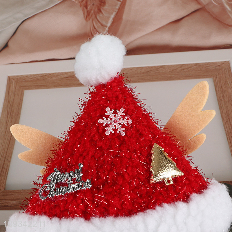 Top quality Christmas party hat hair clips