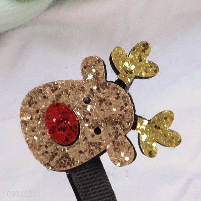 Good sale christmas hair clip hair decoration