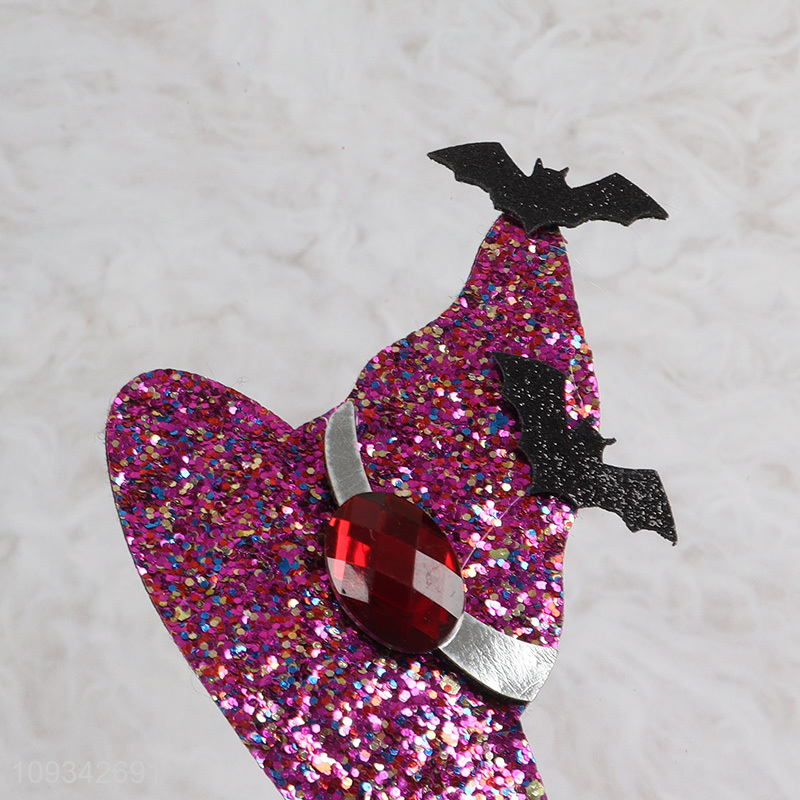 Hot items witch hat hair clip for Halloween