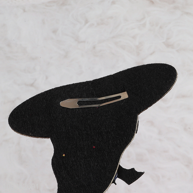 Hot items witch hat hair clip for Halloween