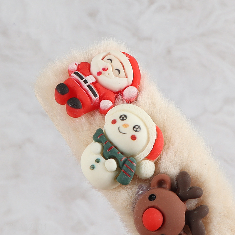 Low price plush bb clip for Christmas