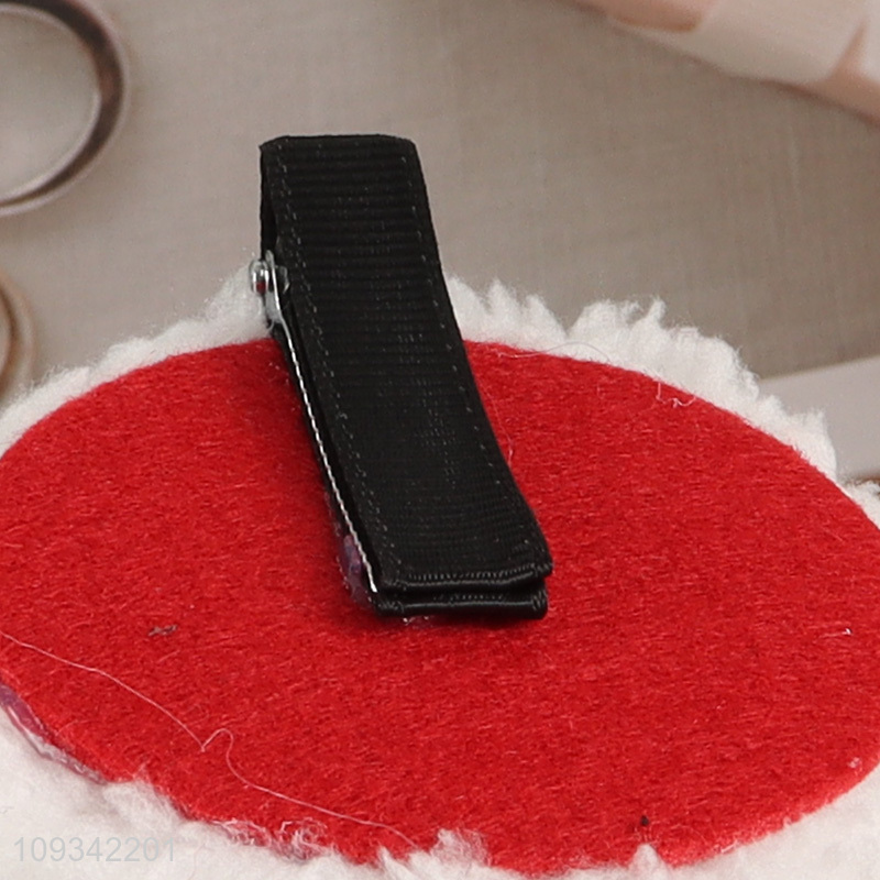 Top selling Christmas hat hair clips wholesale
