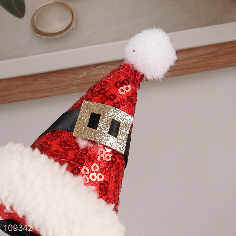 New product Christmas hat hair clips