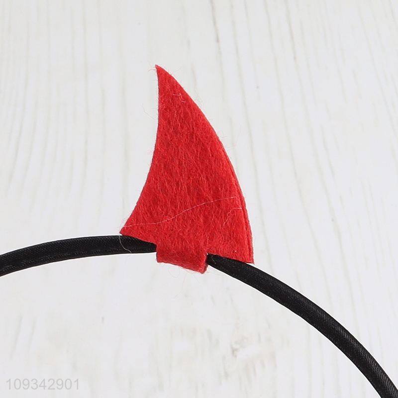 China wholesale halloween felt hair accessories hair hoop