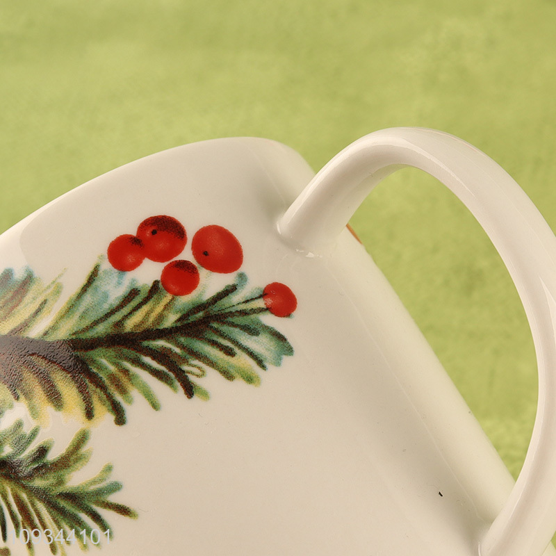 Best selling ceramic cup Christmas coffee cup