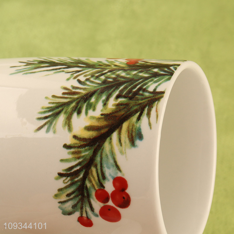 Best selling ceramic cup Christmas coffee cup