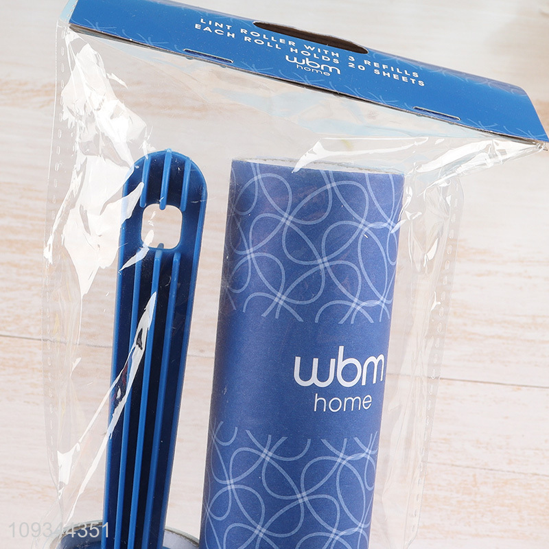 China factory 3pcs lint roller lint brush for sale