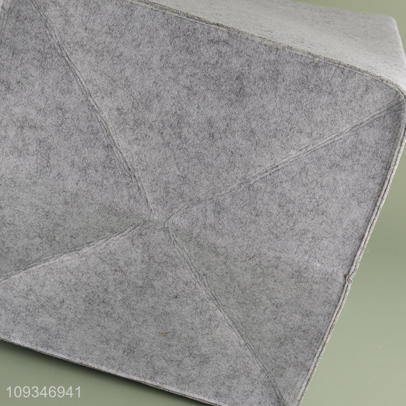 China wholesale folding felt toys storage bin