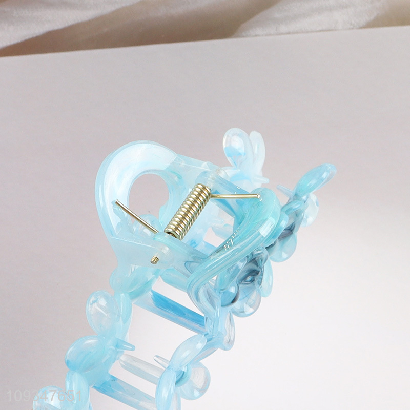 Good selling multicolor girls hair claw clips hair accessories