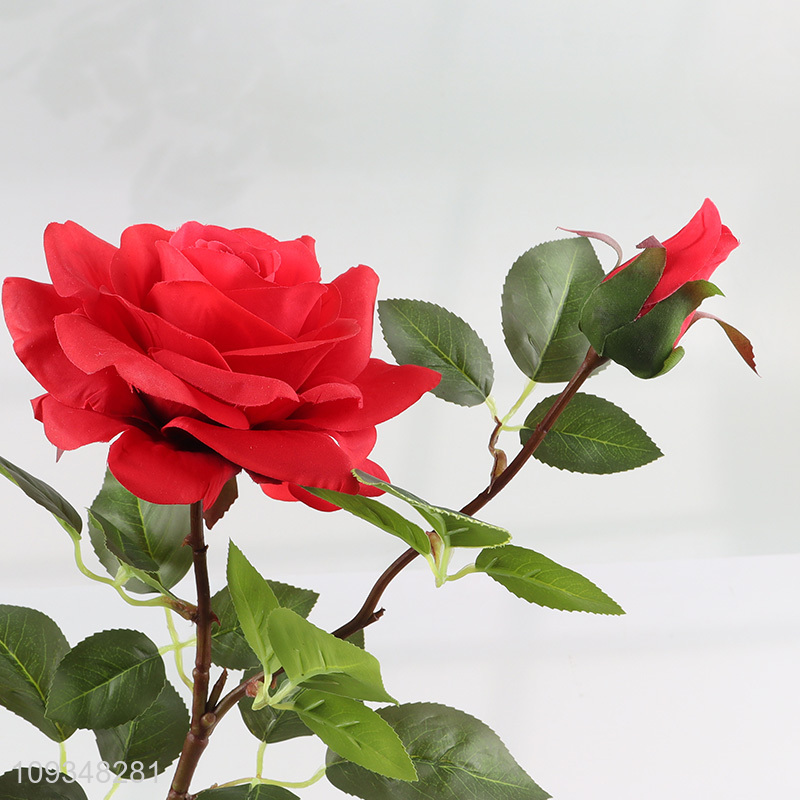 China wholesale natural artificial potted plant fake flower