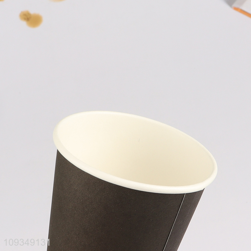 New product black disposable cup paper cup
