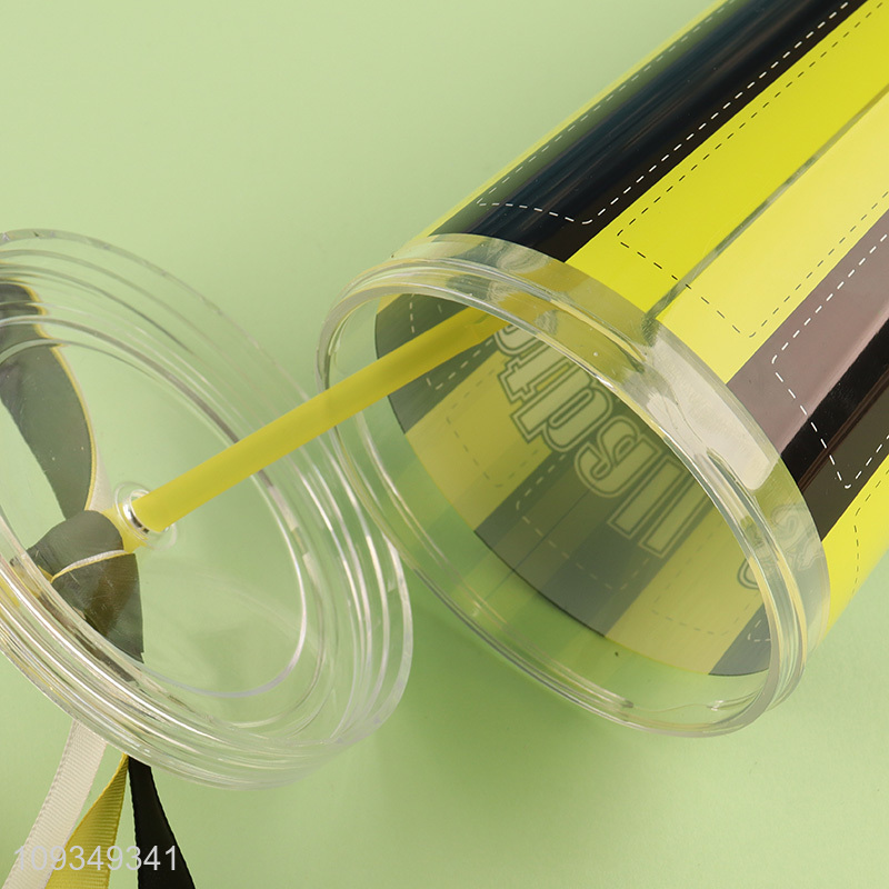 Hot selling 700ml plastic cup straw cup
