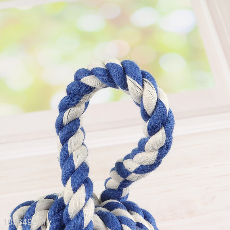 Hot sale pet cotton rope toys teething toys