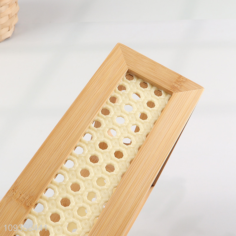 Top products bamboo storage box with handle