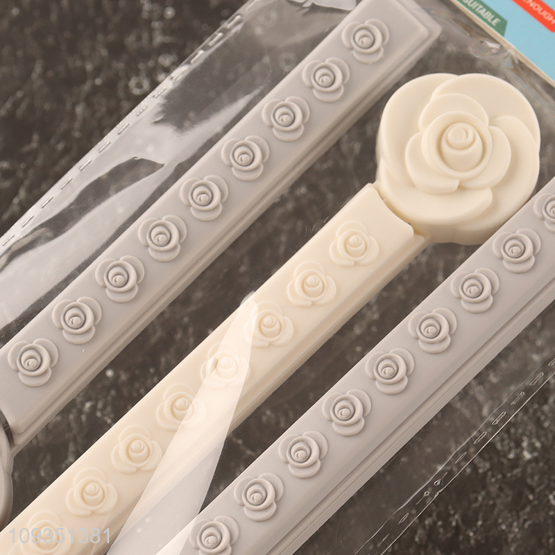 China products 3pcs food bag clips sealed clips