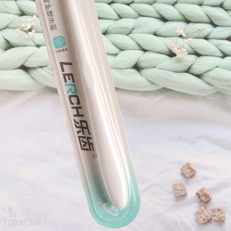 Hot items adult soft bristle teeth cleaning toothbrush