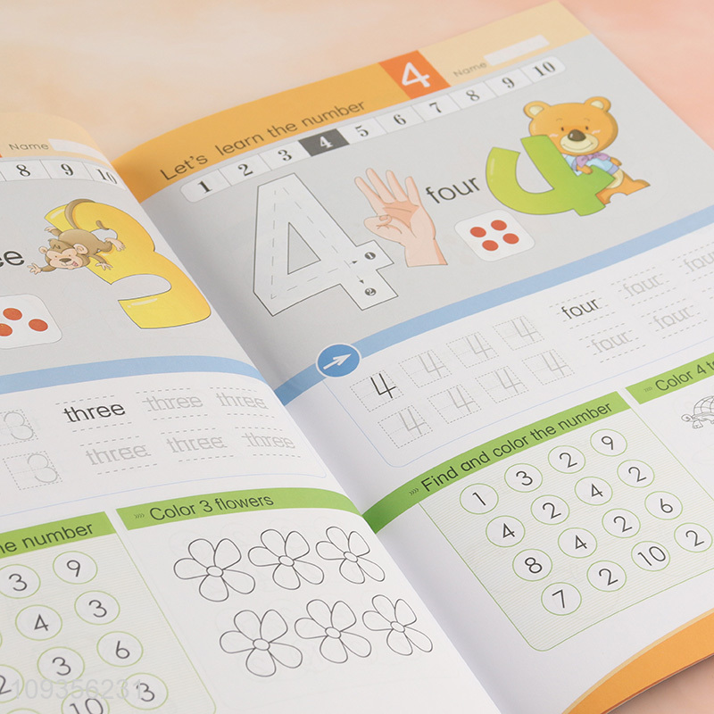 China factory children number world learning book