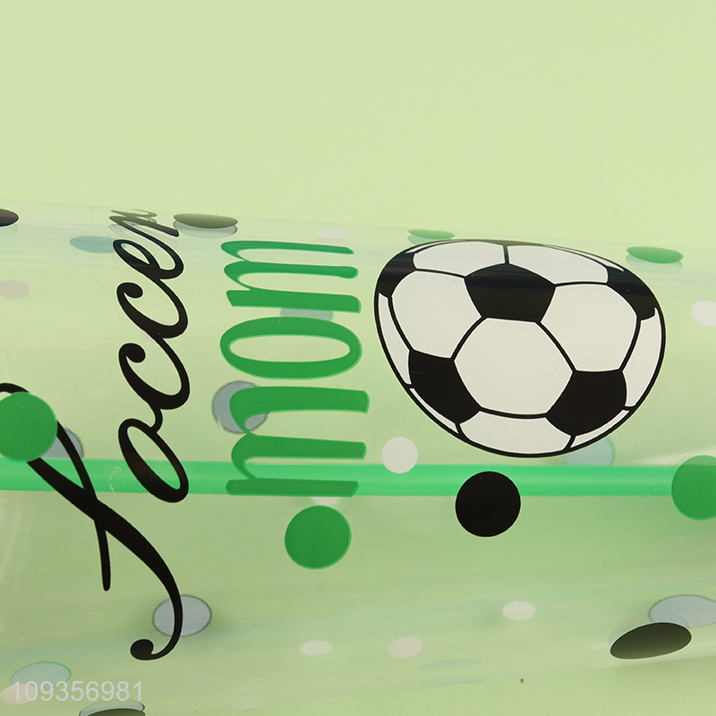 Top sale plastic water cup straw cup wholesale