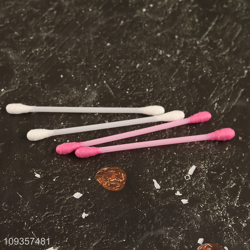 Latest products cotton swab cotton buds with plastic rod