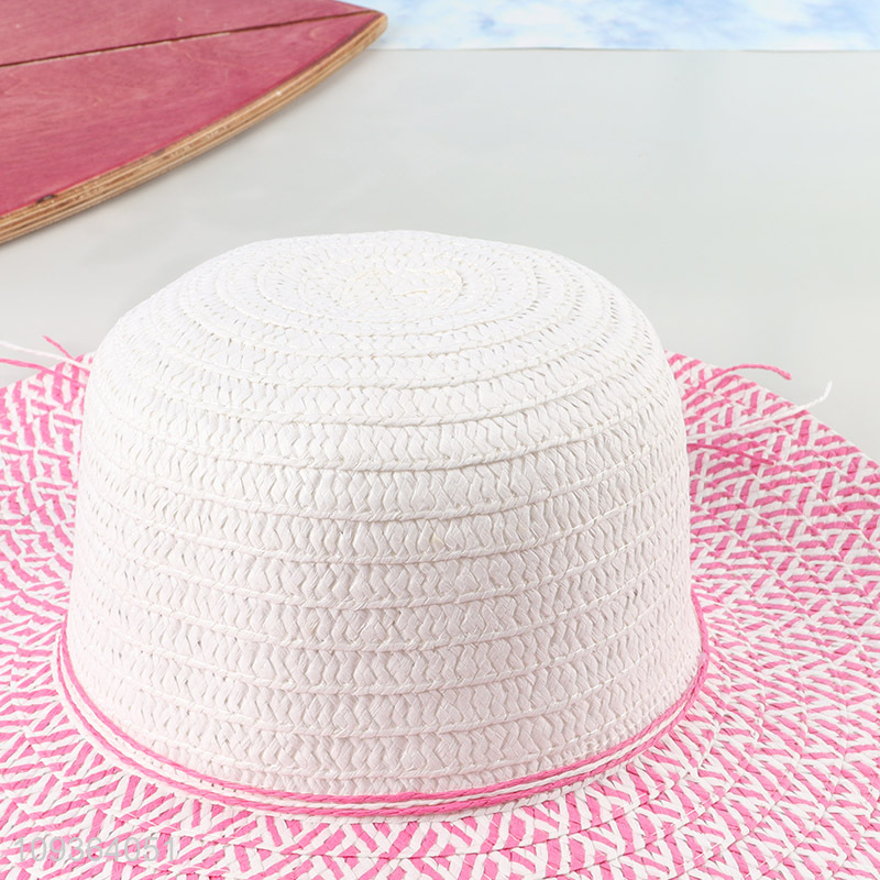New arrival multicolor straw hat beach hat for outdoor