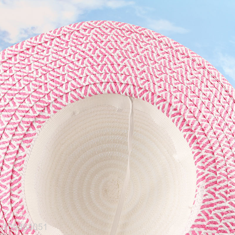 New arrival multicolor straw hat beach hat for outdoor
