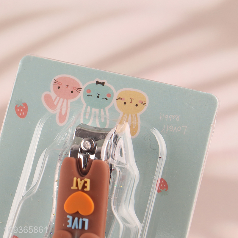 Hot products cartoon bear nail clipper nail scissors