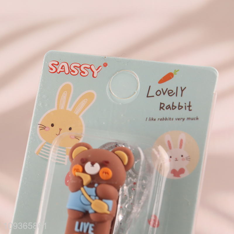 Hot products cartoon bear nail clipper nail scissors