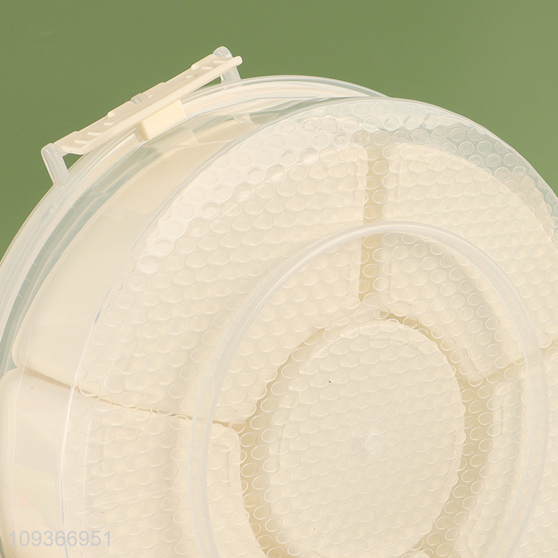 China supplier round food container snack box