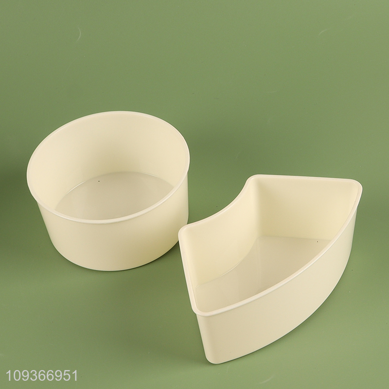 China supplier round food container snack box