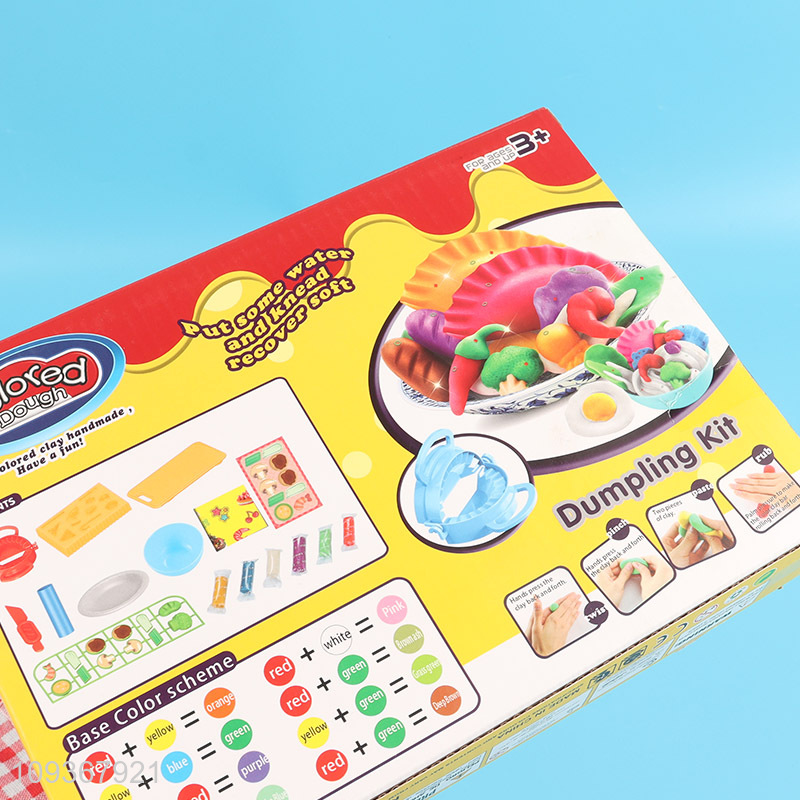 Top products plasticine toys diy play dough toys dumpling kit