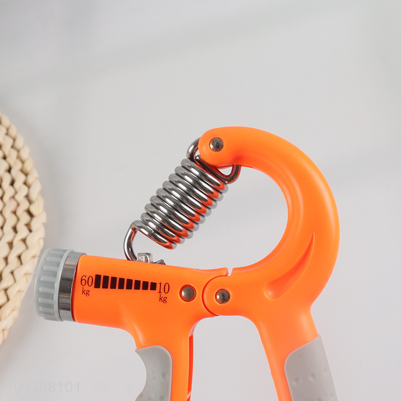 Low price adjustable multicolor fitness hand gripper