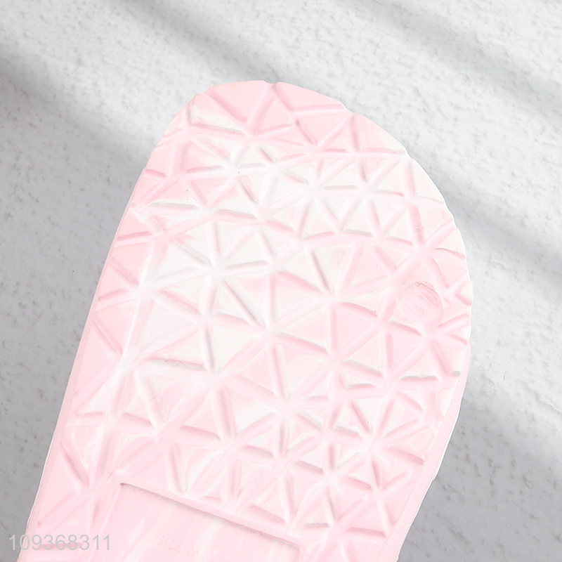 Wholesale pink fashion women summer slippers