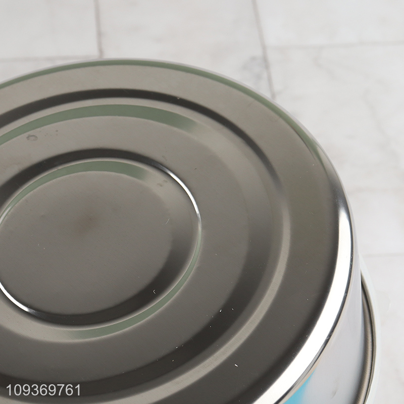 Good quality 5pcs stainless steel food container preservation box