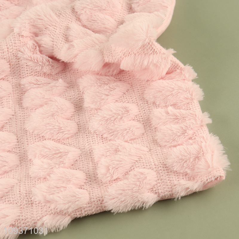 Good price pink soft household sofa pillowcase