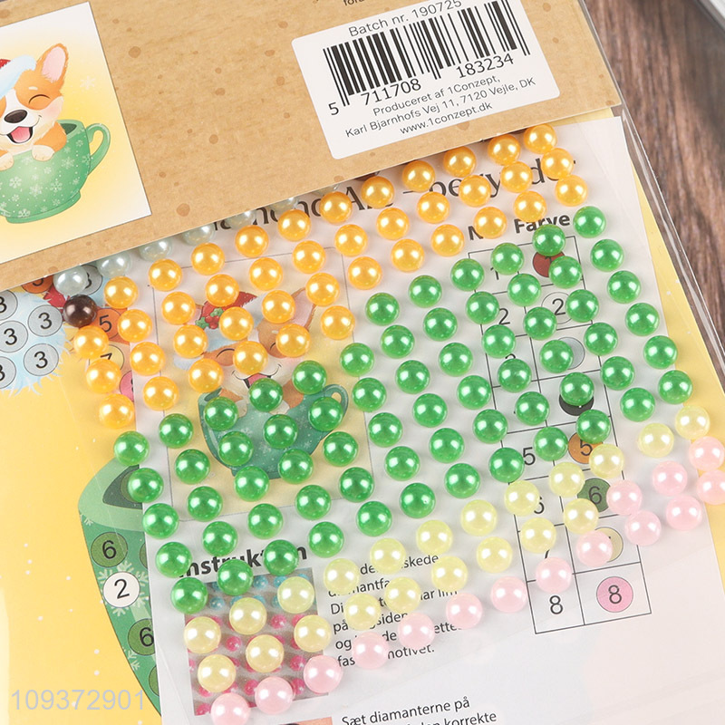 Hot sale children diy sticker diamond art toys