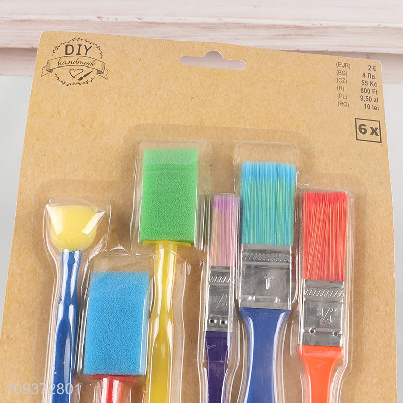Hot products 6pcs art supplies art brush set