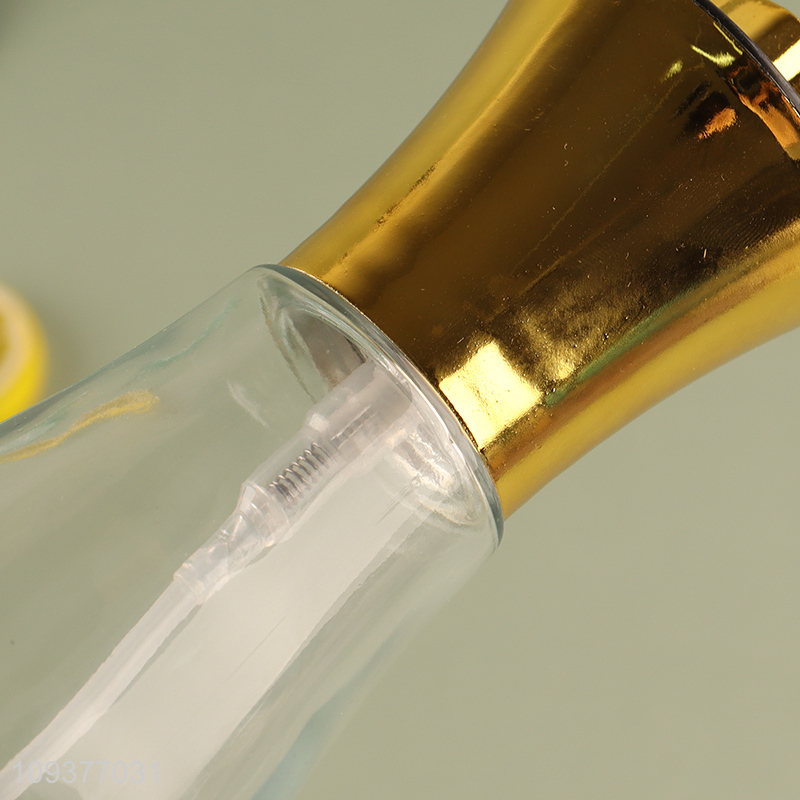 Low price glass oil bottle spray bottle condiment bottle