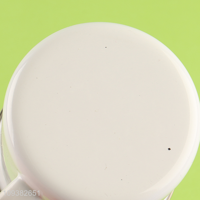 Hot items enamel cup water cup with handle