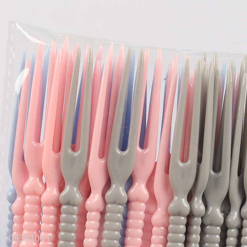 Most popular plastic fruits sticks fruits skewers