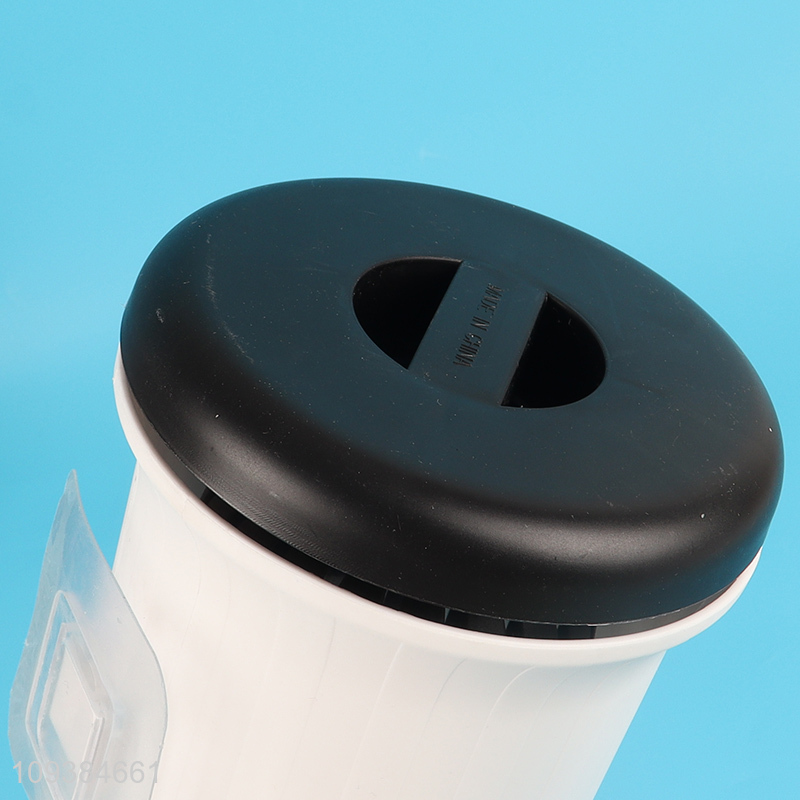Hot items soft rubber head toilet brush with holder