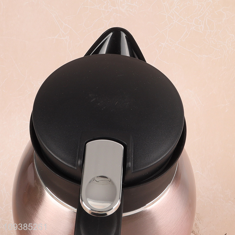 China factory stainless steel thermal kettle with handle