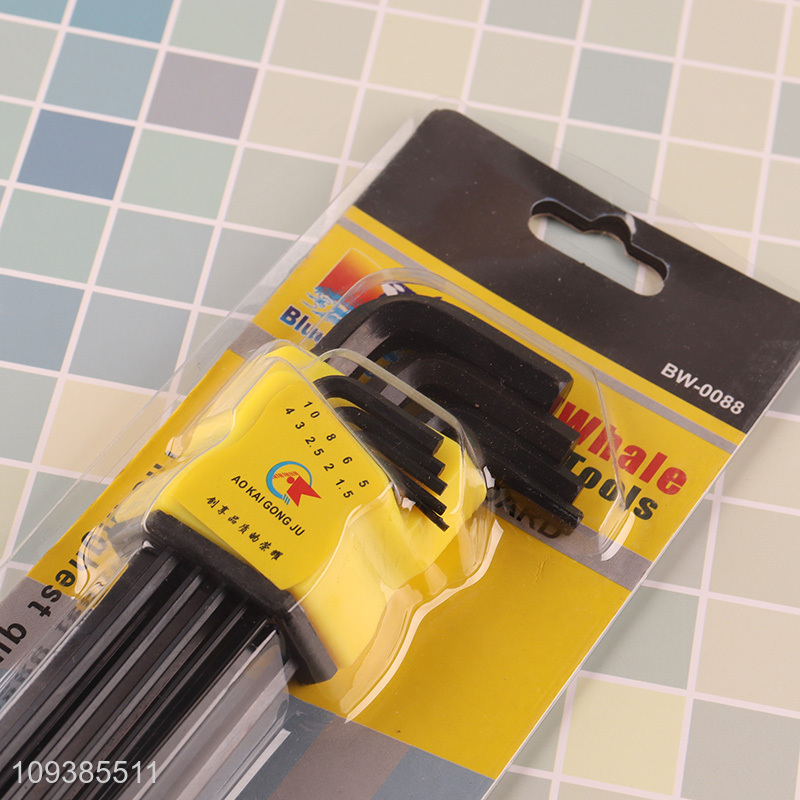 Best sale hex key wrenches set for hardware tool