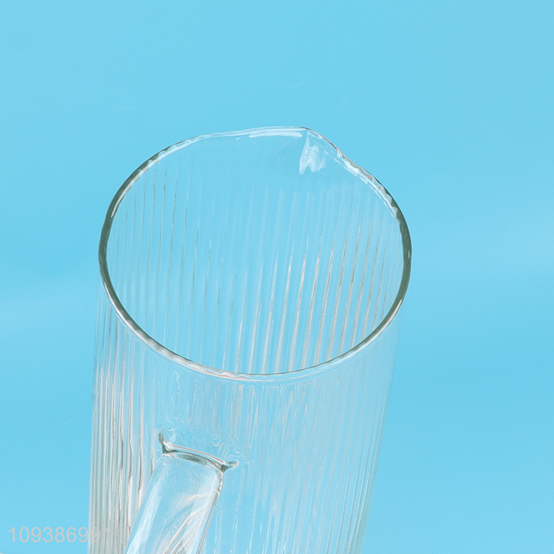 Yiwu market  clear glass water jug water kettle for sale