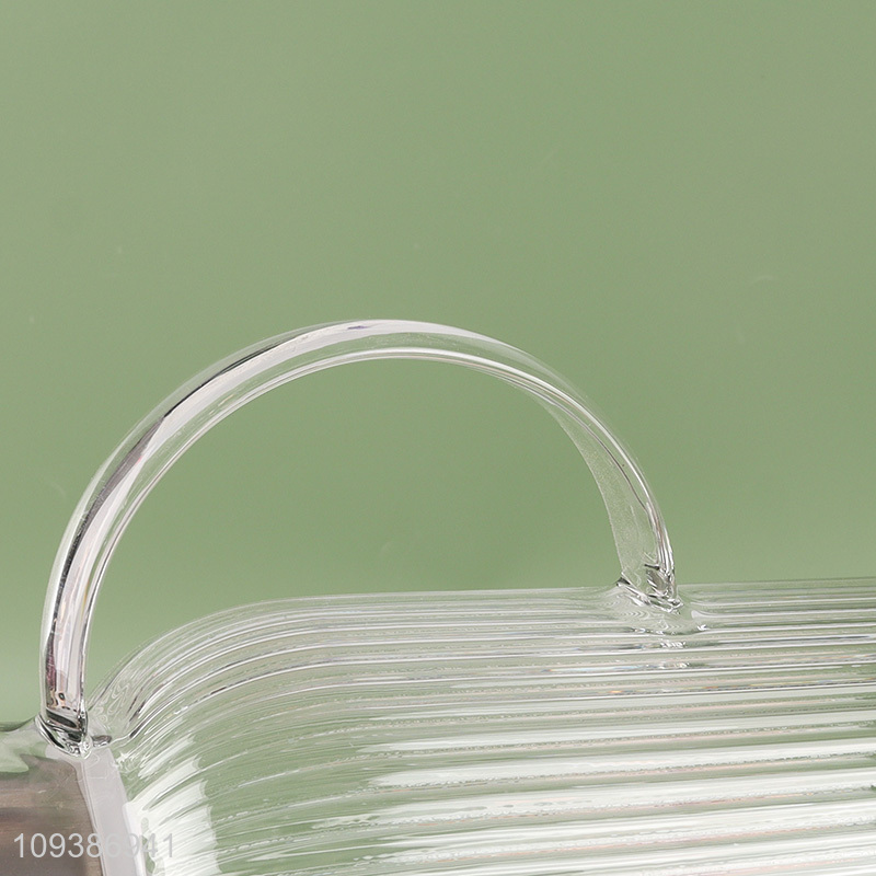 New style clear glass water jug water kettle