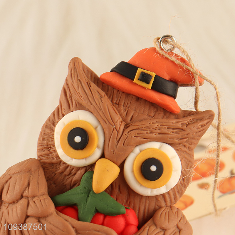 Good sale owl holiday hanging ornament for decoration