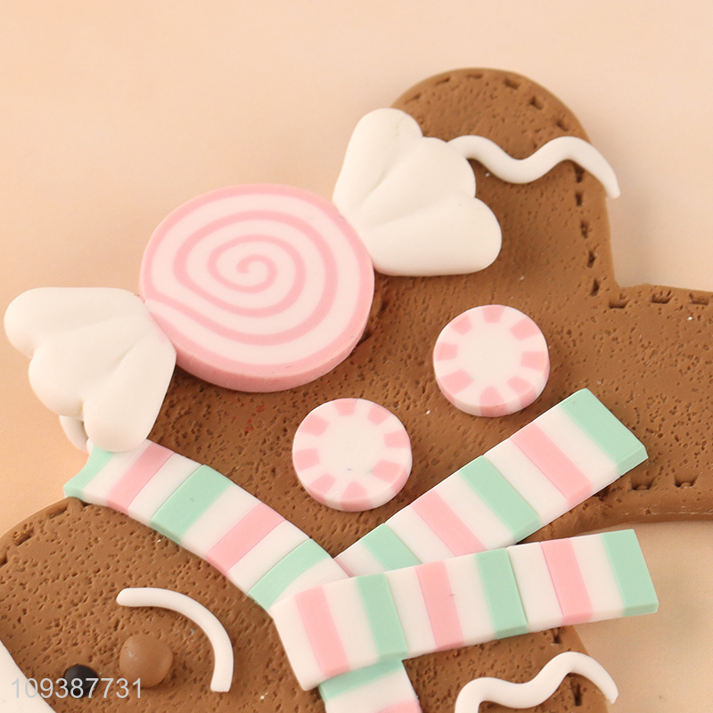 Low price gingerbread man Christmas hanging ornament decoration for sale