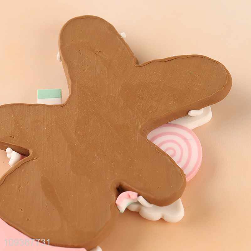 Low price gingerbread man Christmas hanging ornament decoration for sale