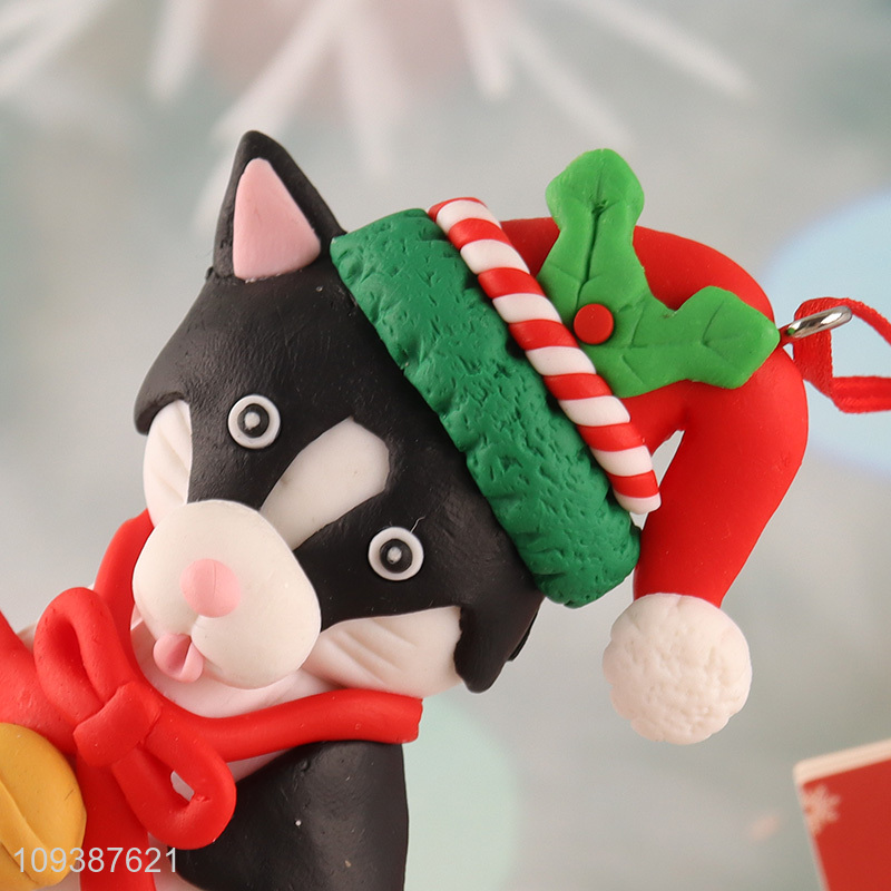 Top products black cat Christmas hanging ornament decoration