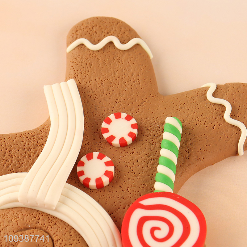 Latest products   gingerbread man Christmas hanging ornament for decoration